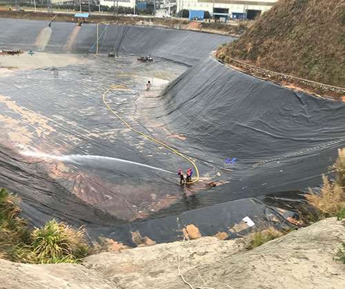 商河废水池清理
